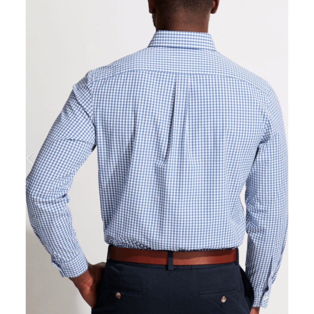 Global Pursuit | Vineyard Vines | Gingham Button-Down, Blue