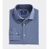 Vineyard Vines Men's Button-Down Shirts Large / Barracuda Vineyard Vines, Men's Slim Wells Cooper Shirt (Barracuda Blue)