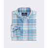 Vineyard Vines Men's Button-Down Shirts Medium Vineyard Vines, Men's Tropical Fronds Murray Shirt (Hibiscus)