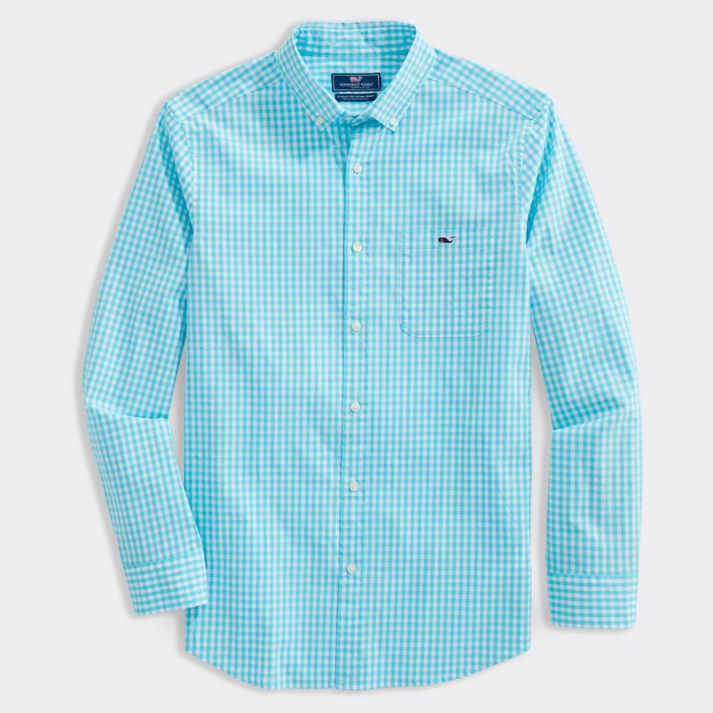Vineyard Vines, Men's Classic Cotton Gingham Shirt