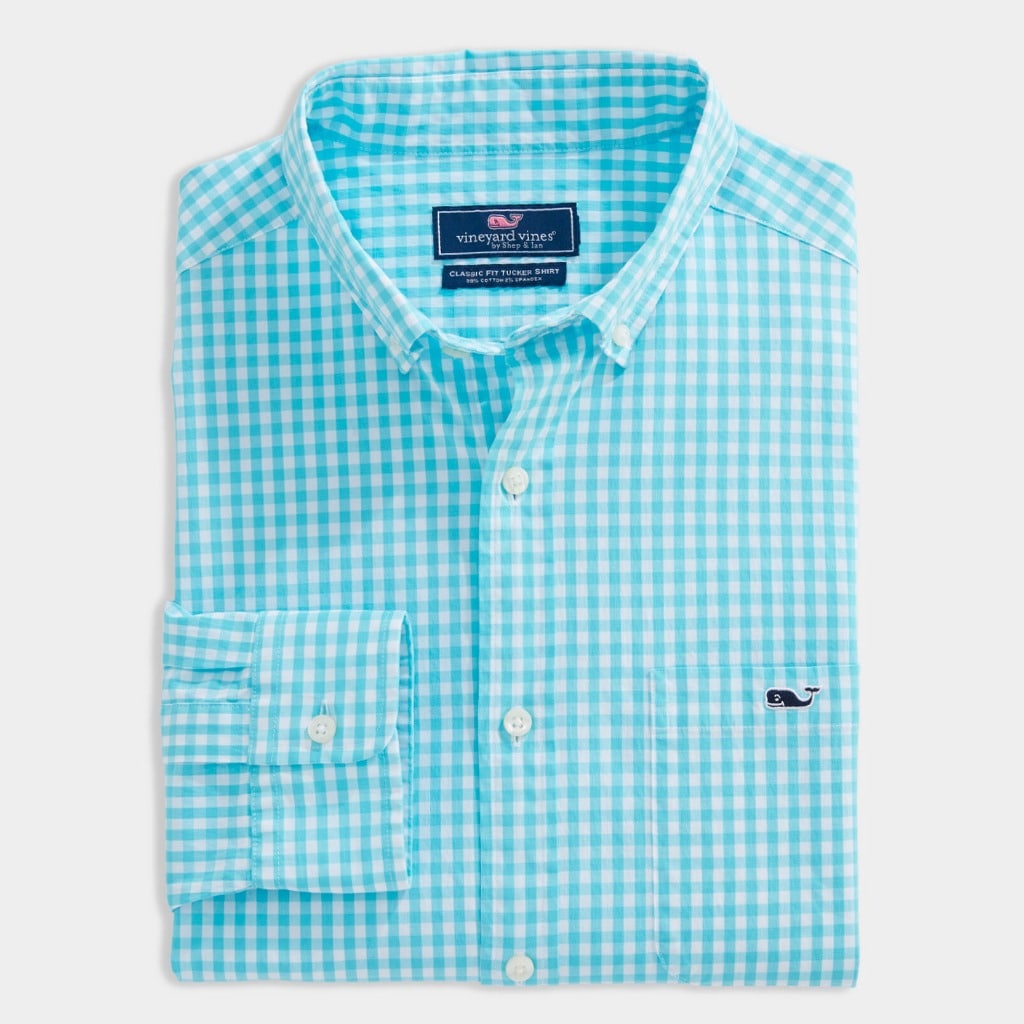 Global Pursuit | Vineyard Vines | Men's Gingham Shirt