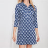 Vineyard Vines, Women's Printed Sankaty Margo Shirt Dress (Blue)