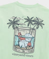 Vineyard Vines, Men's Whiskey Fish Tee Shirt (Aloe Green)