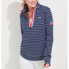 Vineyard Vines, Women's Americana Relaxed Shep Shirt (Navy)