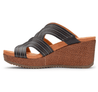 Vionic Women's Sandals Vionic, Women's Malorie Platform Sandal (Ebony and Chestnut)