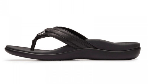Vionic Women's Sandals Vionic, Women's Tide Aloe Sandal (Black)
